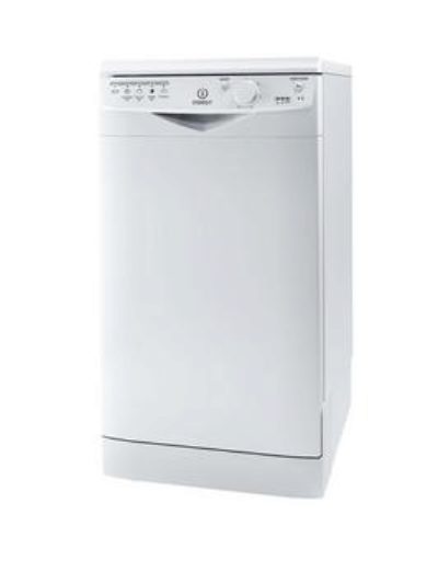 Indesit Dsr15B 10-Place Slimline Dishwasher - White